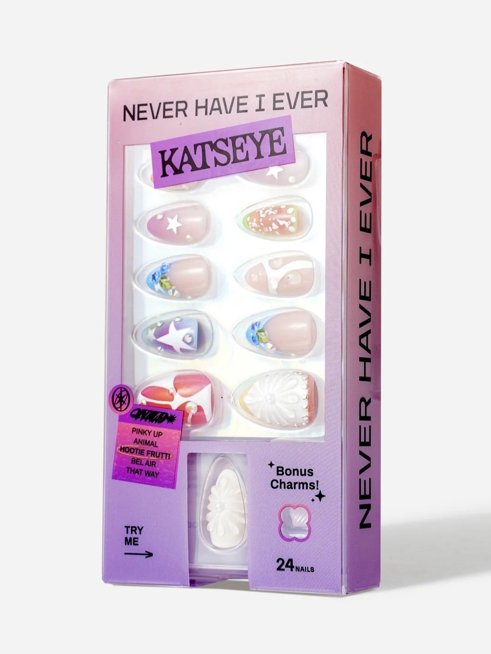 KATSEYE PRESS ON NAILS HOOTIE FRUTTI